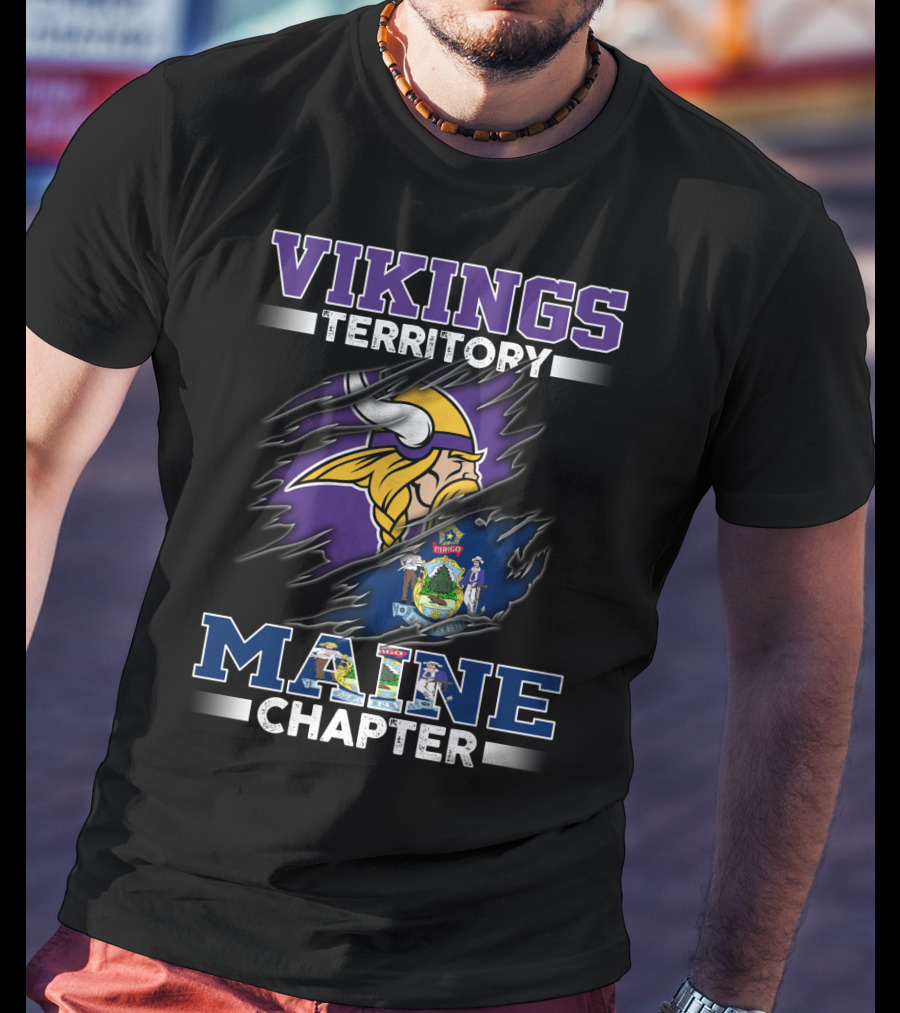Vikings Territory Maine Chapter T-Shirt