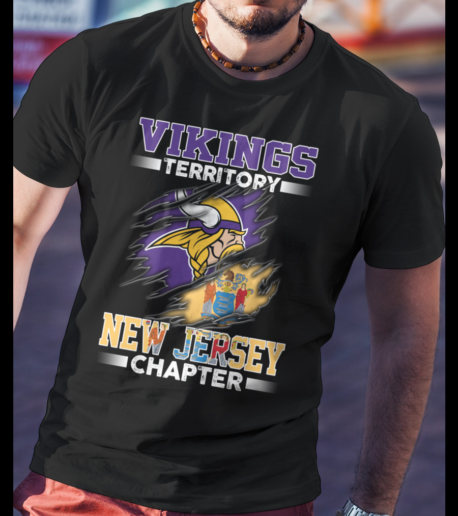 Vikings Territory New Jersey Chapter T-Shirt