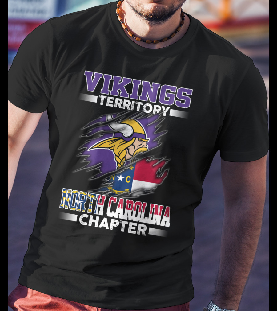Vikings Territory North Carolina Chapter T-Shirt