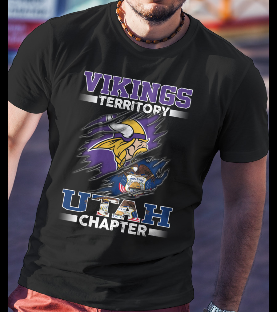 Vikings Territory Utah Chapter T-Shirt