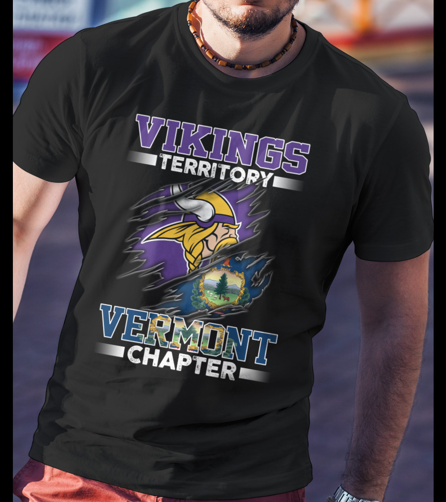 Vikings Territory Vermont Chapter T-Shirt