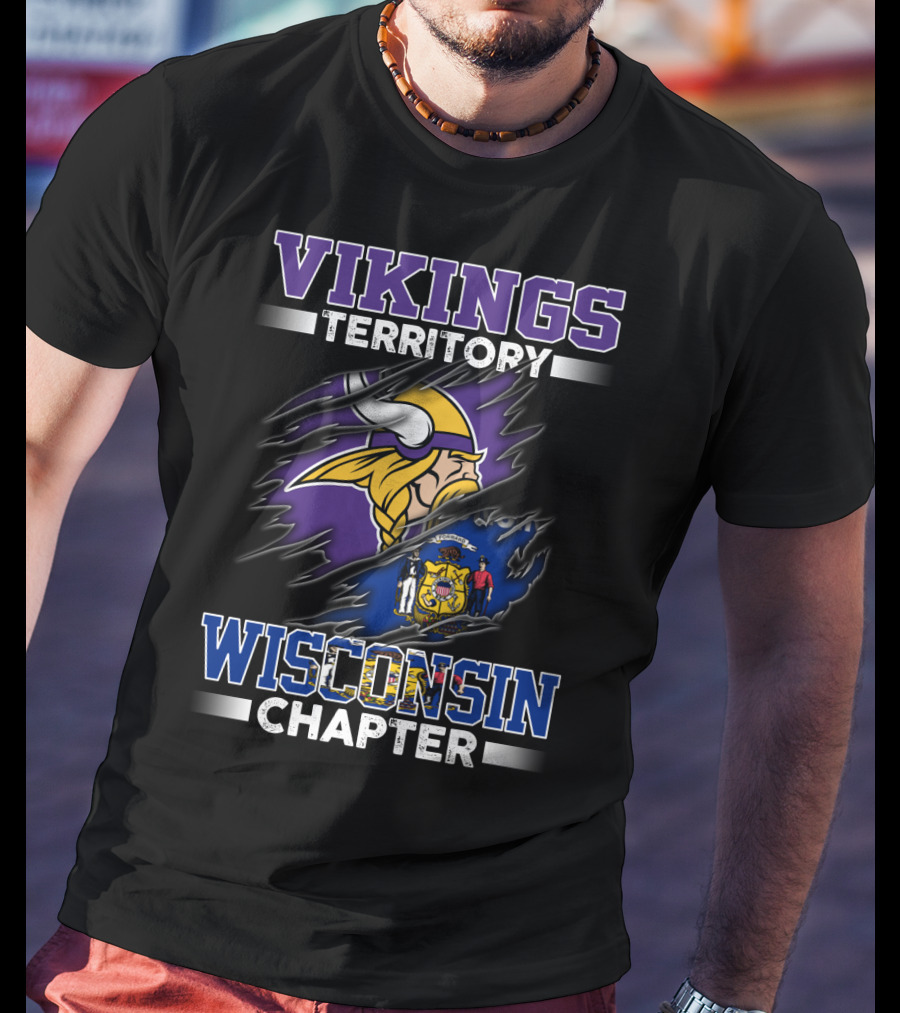 Vikings Territory Wisconsin Chapter T-Shirt