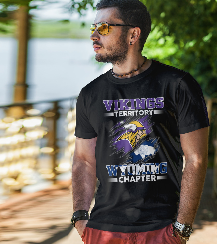 Vikings Territory Wyoming Chapter T-Shirt