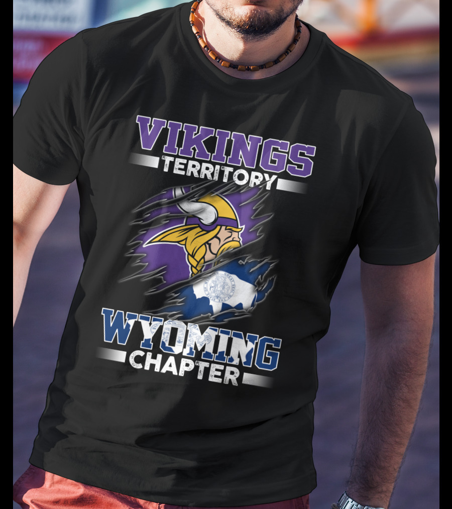 Vikings Territory Wyoming Chapter T-Shirt