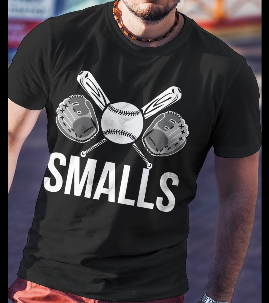Smalls Baseball Bats Gloves And Ball T-Shirt