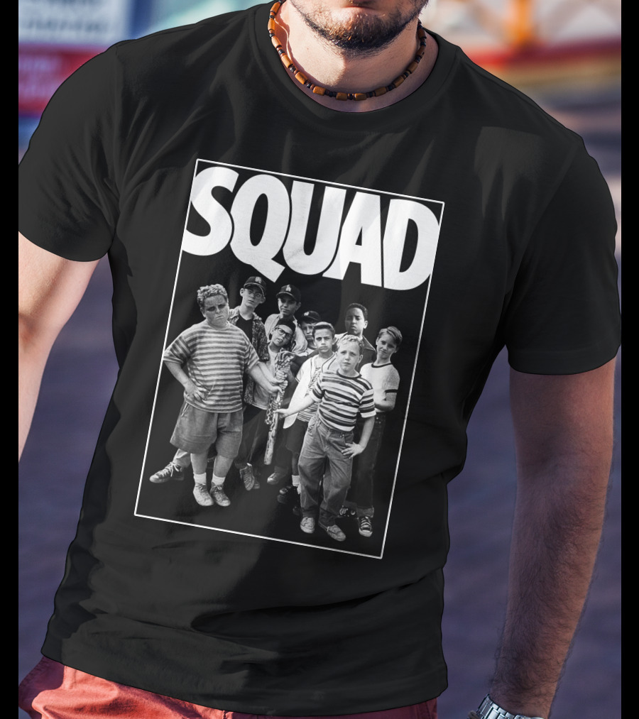 The Sandlot Baseball Squad Classic Movie Kids Team T-Shirt