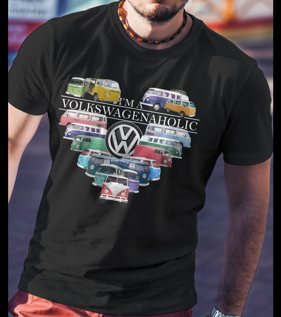 I'M A VOLKSWAGENAHOLIC Volkswagen Vans Collection T-Shirt