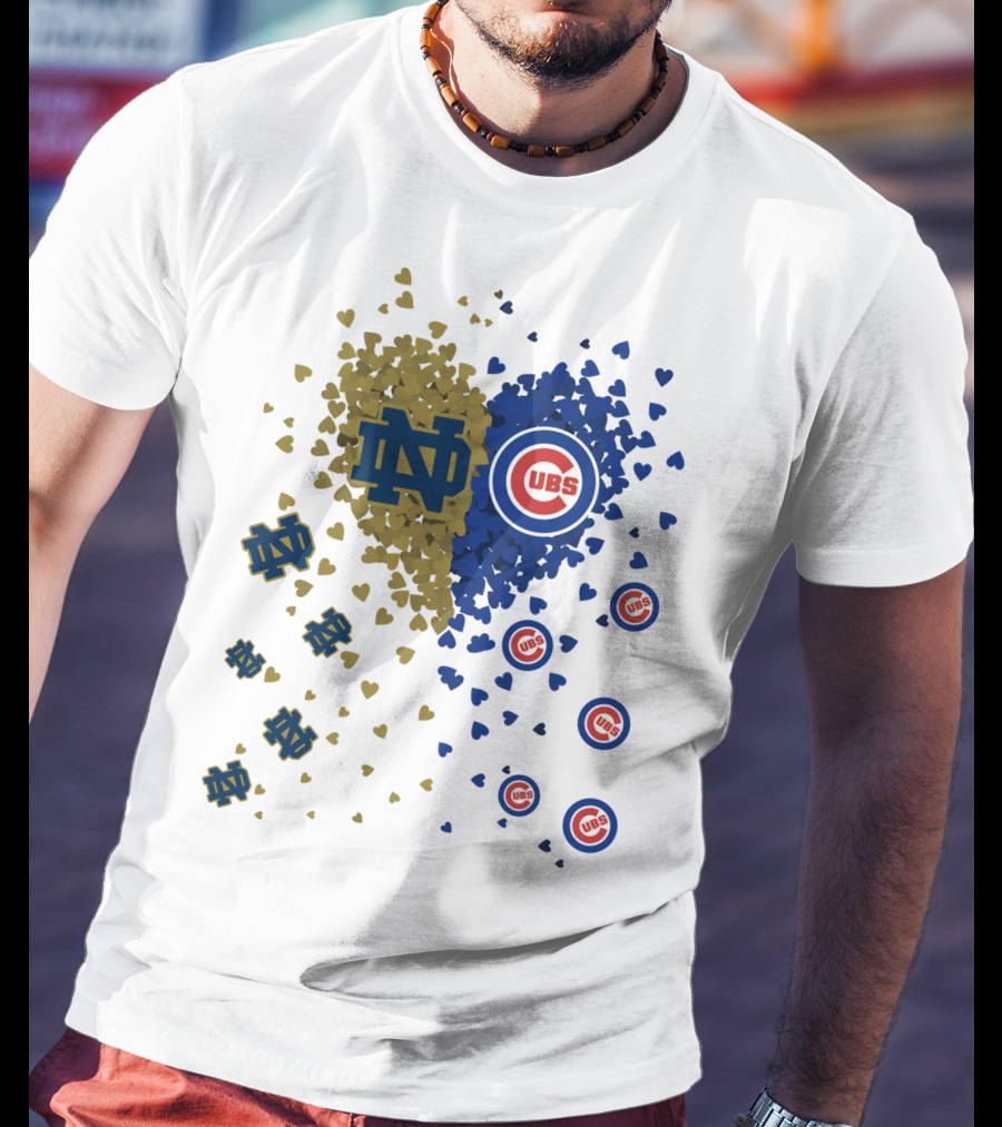 Notre Dame Fighting Irish Cubs Heart Fusion T-Shirt