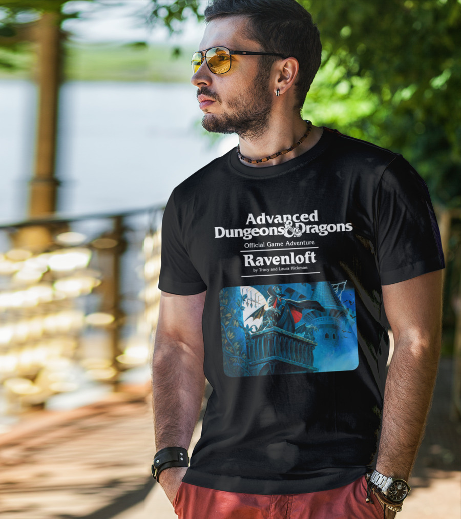 Advanced Dungeons And Dragons Official Game Adventure Ravenloft By Tracy And Laura Hickman T-Shirt