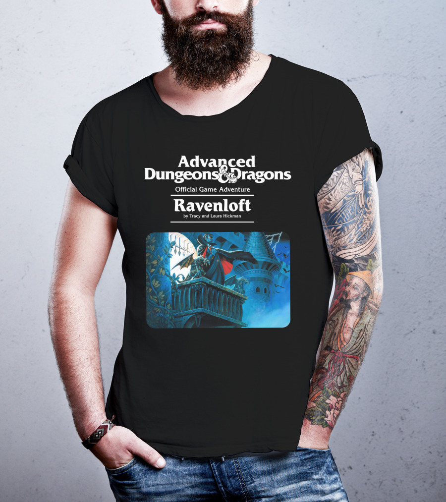 Advanced Dungeons And Dragons Official Game Adventure Ravenloft By Tracy And Laura Hickman T-Shirt