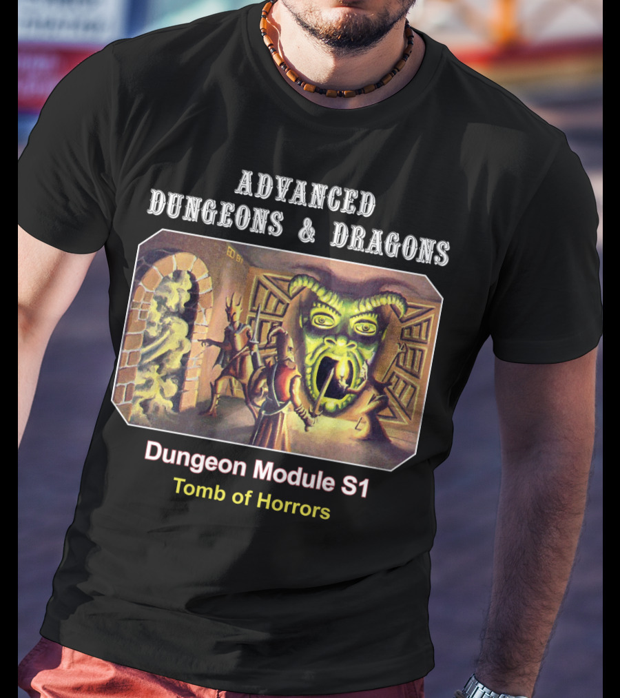 Advanced Dungeons And Dragons Dungeon Module S1 Tomb Of Horrors T-Shirt