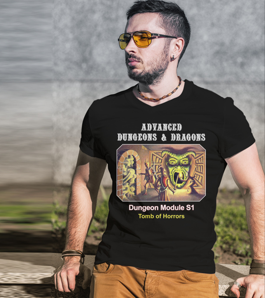 Advanced Dungeons And Dragons Dungeon Module S1 Tomb Of Horrors T-Shirt