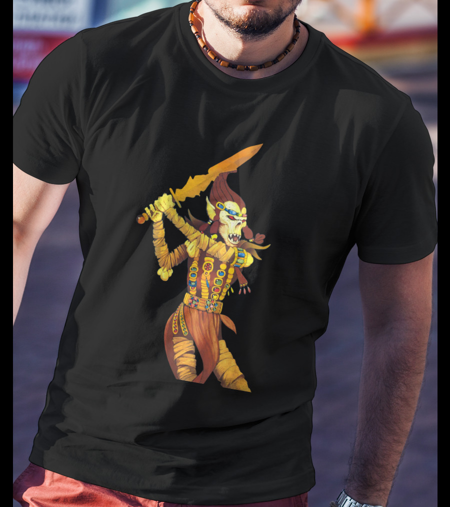 Fiend Folio Sword-Wielding Creature Fantasy T-Shirt