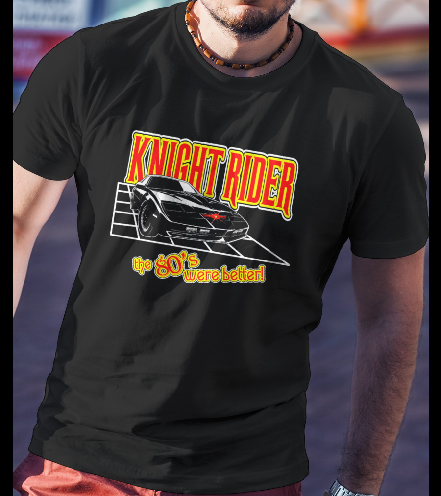 Knight Rider 80's Were Better Retro Car T-Shirt