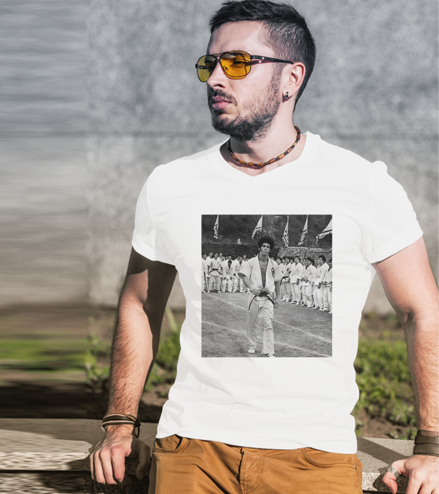 Jim Kelly Martial Arts Master In Action T-Shirt