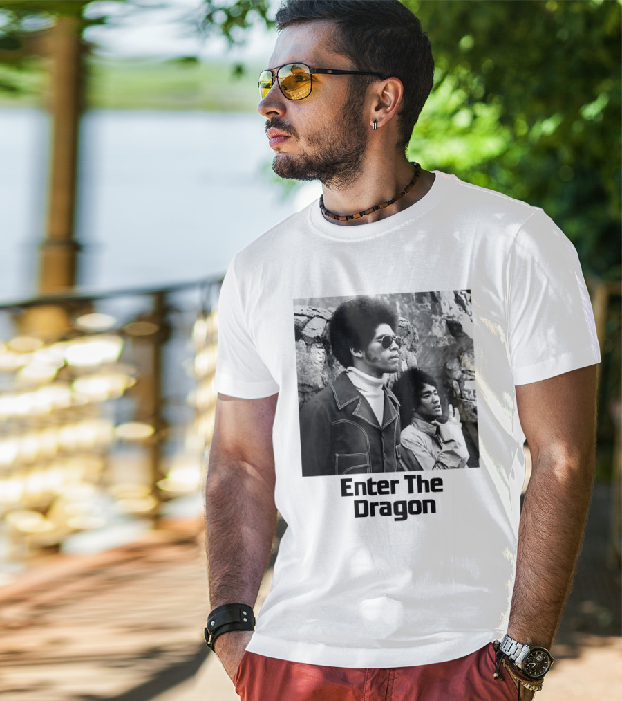 Enter The Dragon Bruce Lee Vintage Scene T-Shirt