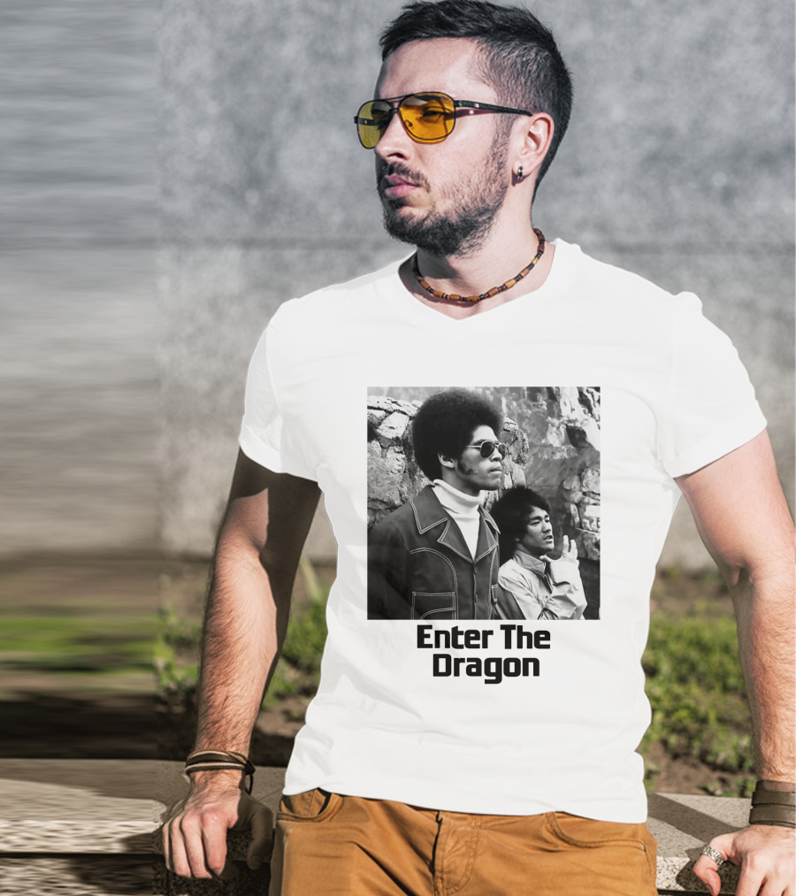 Enter The Dragon Bruce Lee Vintage Scene T-Shirt