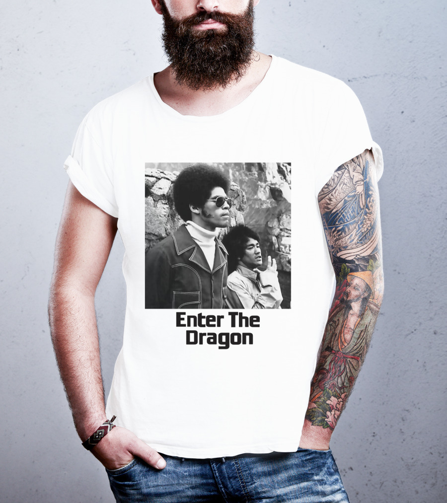 Enter The Dragon Bruce Lee Vintage Scene T-Shirt