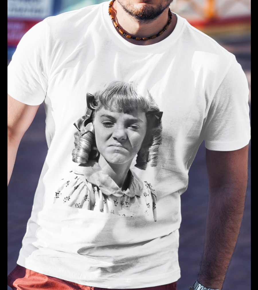 Alison Arngrim Little House On The Prairie Nellie Oleson Iconic Character Face T-Shirt