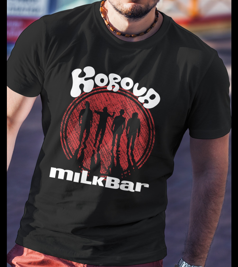 Korova Milkbar A Clockwork Orange Silhouette Circle T-Shirt