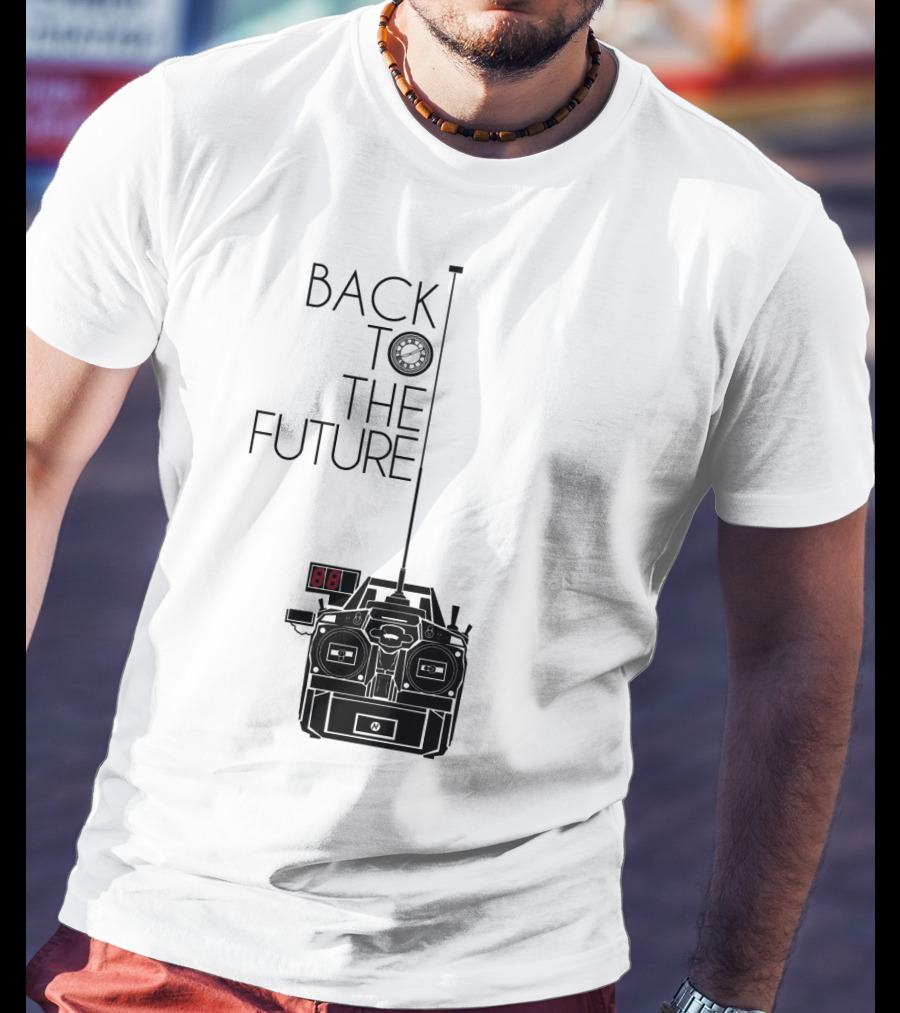 Back To The Future Delorean Vector T-Shirt
