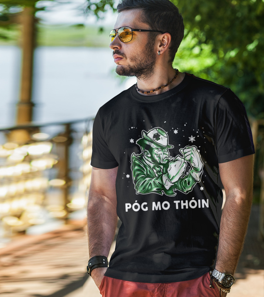 An Ordinary Man Póg Mo Thóin Fighting Irishman T-Shirt