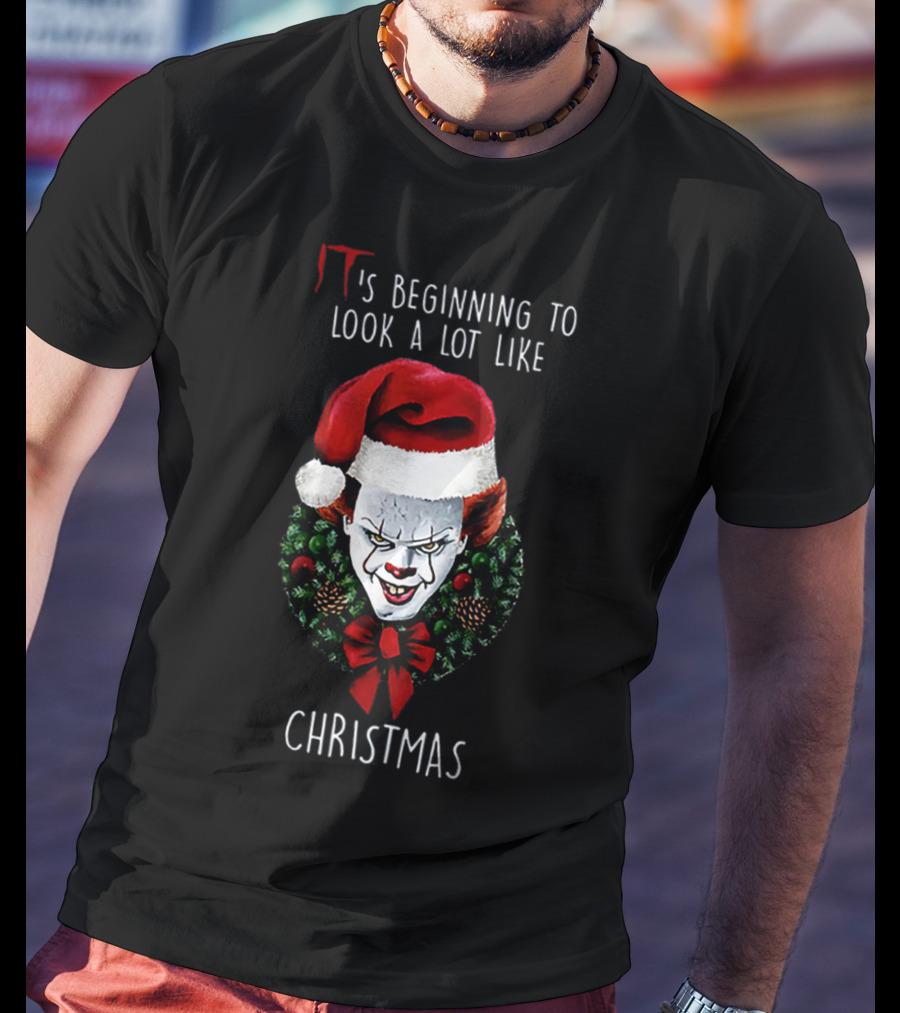 Pennywise It's Beginning To Look A Lot Like Christmas T-Shirt