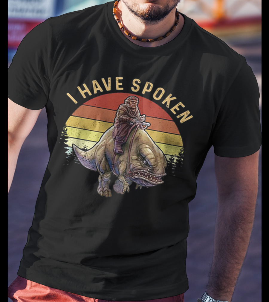Kuill The Mandalorian I Have Spoken Retro Sunset T-Shirt