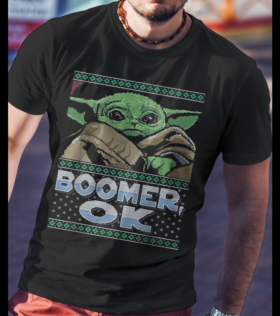 Star Wars Baby Yoda Boomer OK T-Shirt