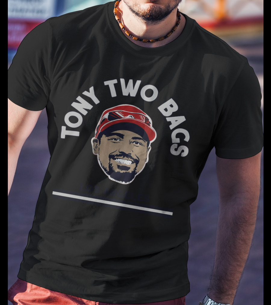 Tony Two Bags Los Angeles Baseball Player T-Shirt