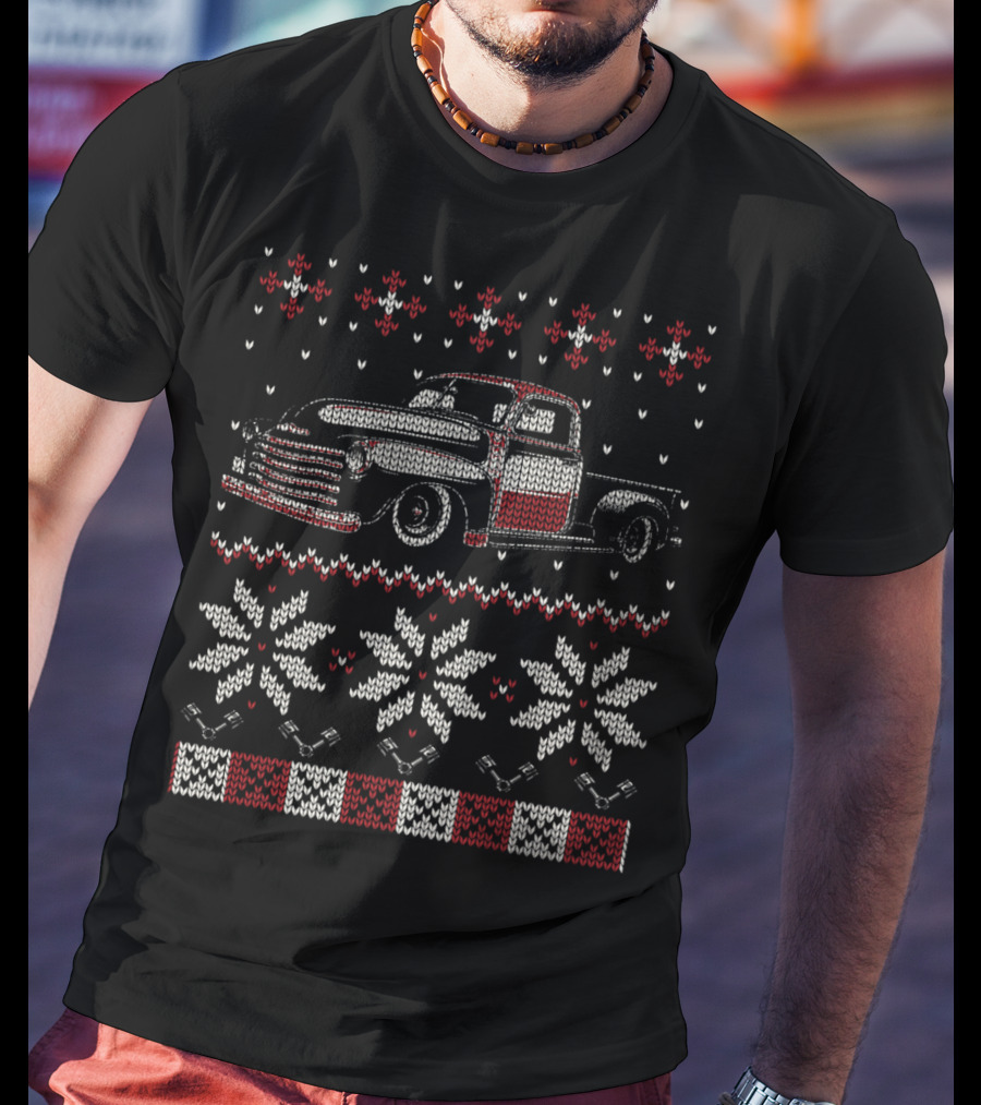 Vintage Trucker Classic Knit T-Shirt