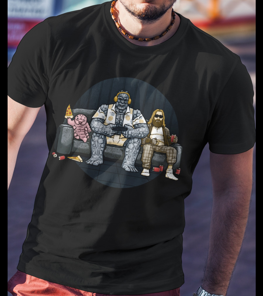 Best Korg Gaming Pizza Thor Chill T-Shirt