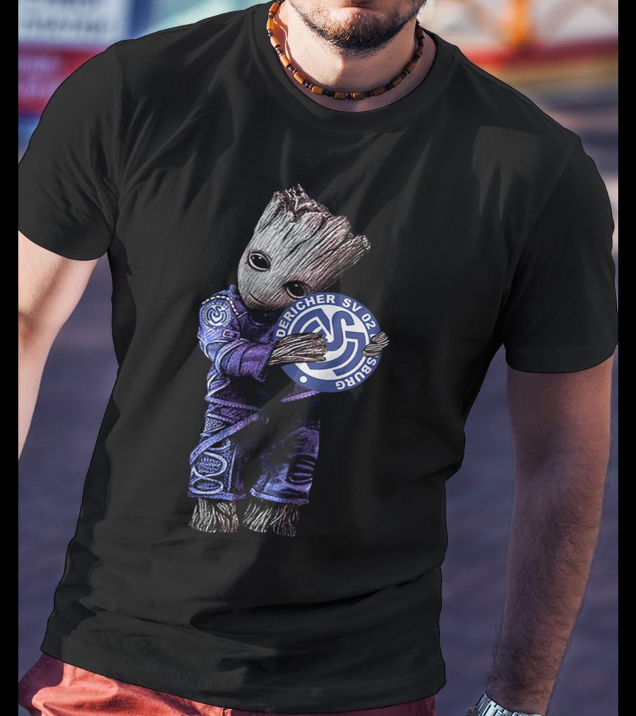 Baby Groot Hugging MSV Duisburg T-Shirt
