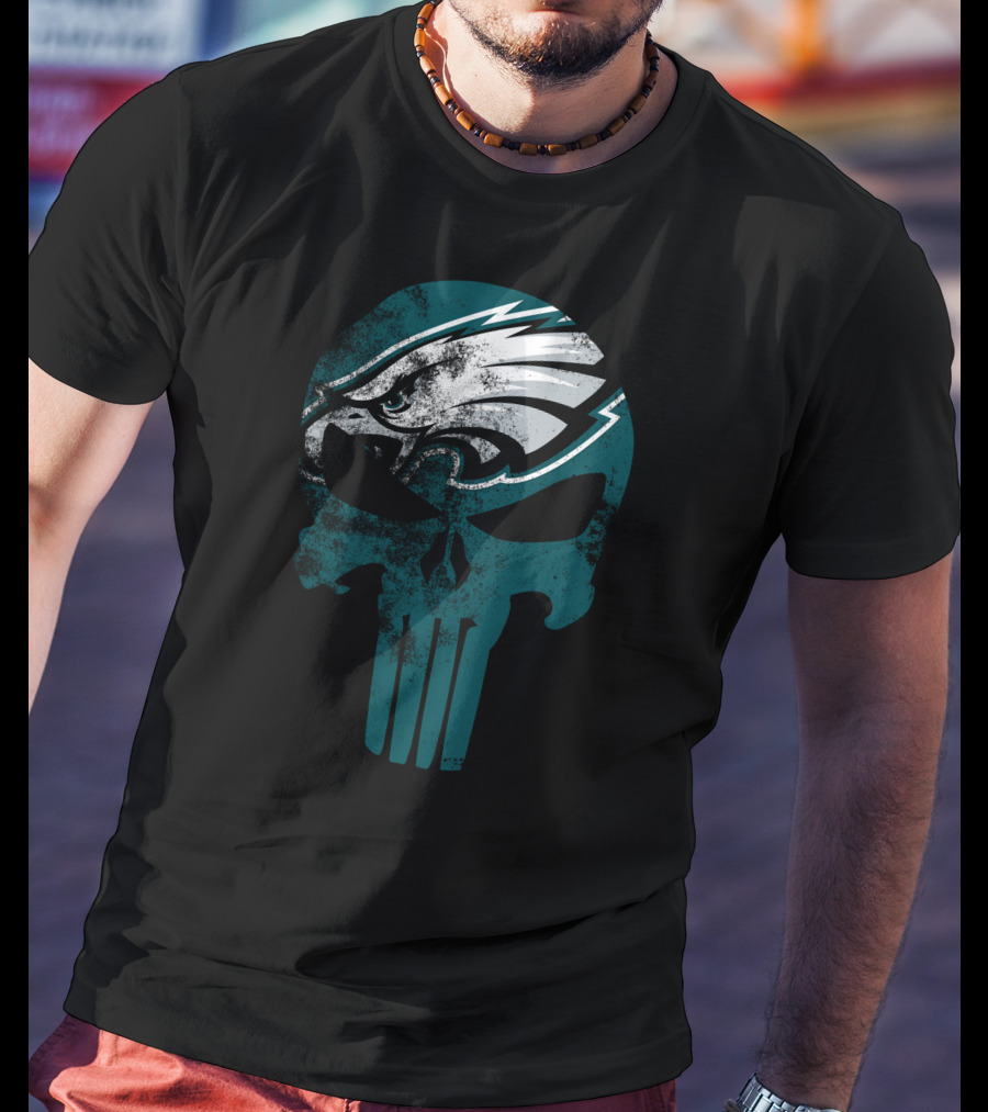 Eagles Skull Punisher T-Shirt