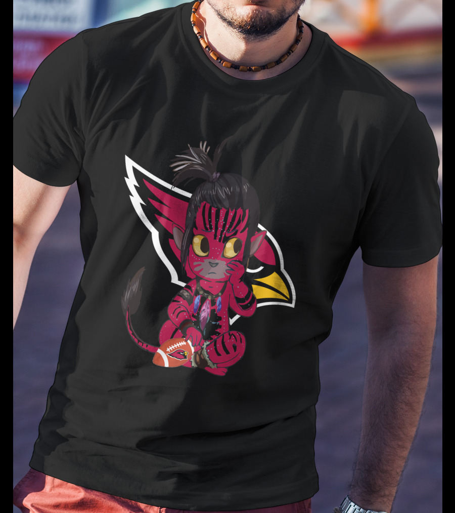 Avatar Cardinals Football Creature With Team T-Shirt