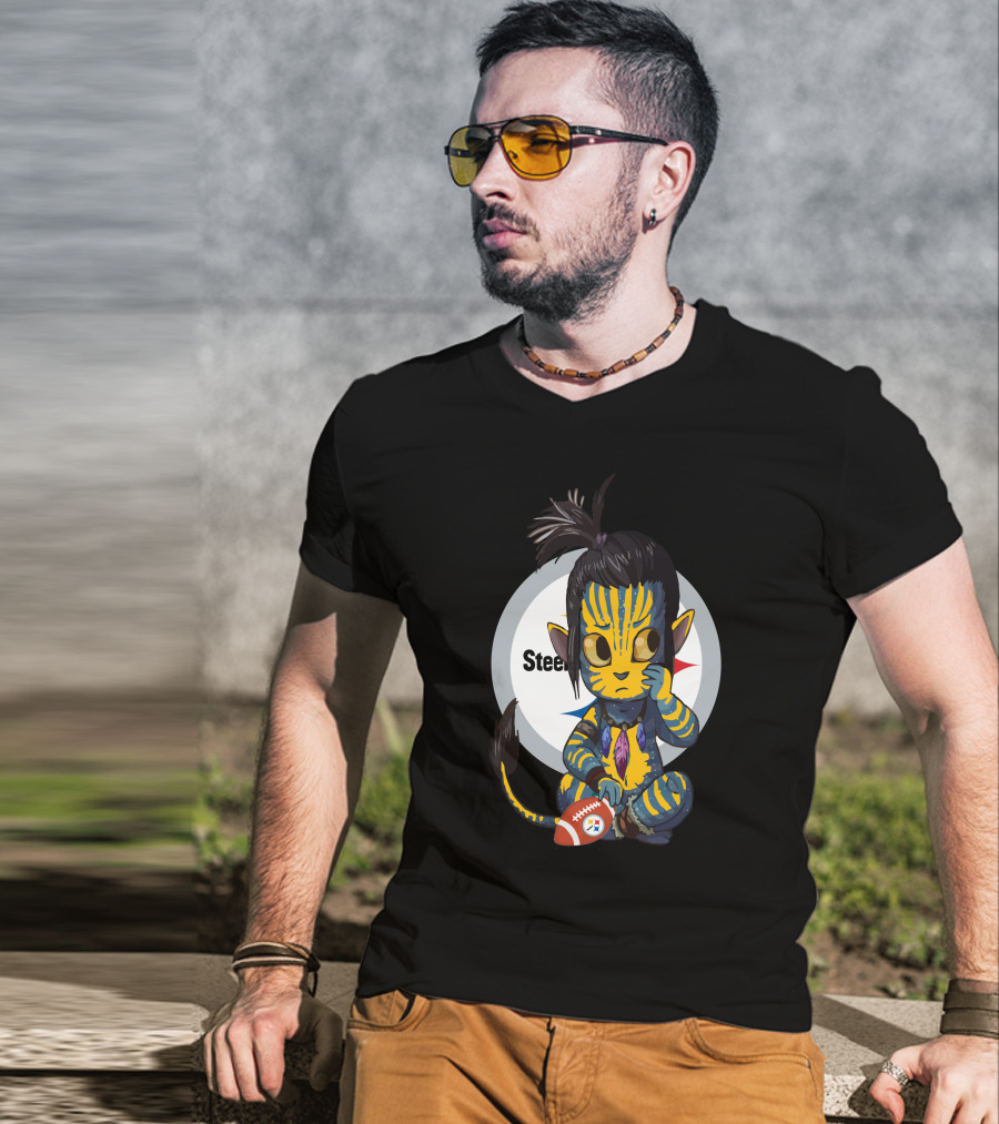 Avatar Steelers Football Crossover Character T-Shirt