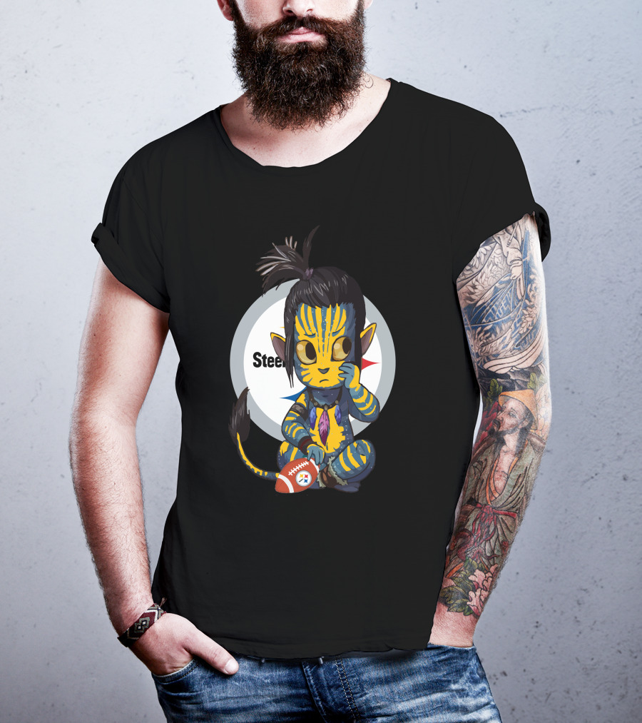 Avatar Steelers Football Crossover Character T-Shirt