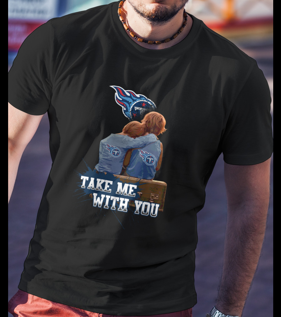 Titans Take Me With You Back-To-Back Embrace T-Shirt