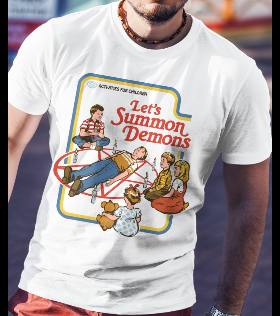 Let's Summon Demons Activities For Children T-Shirt