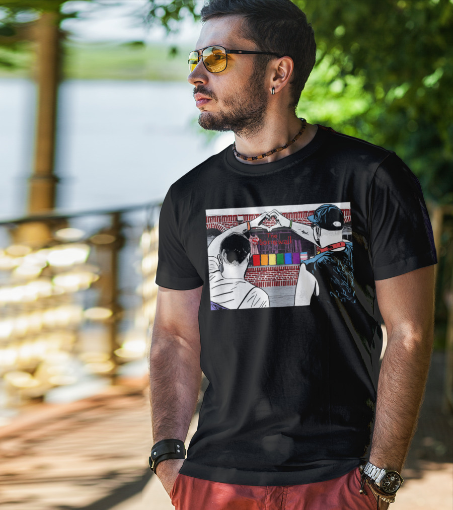 The Stonewall Pride Rainbow T-Shirt