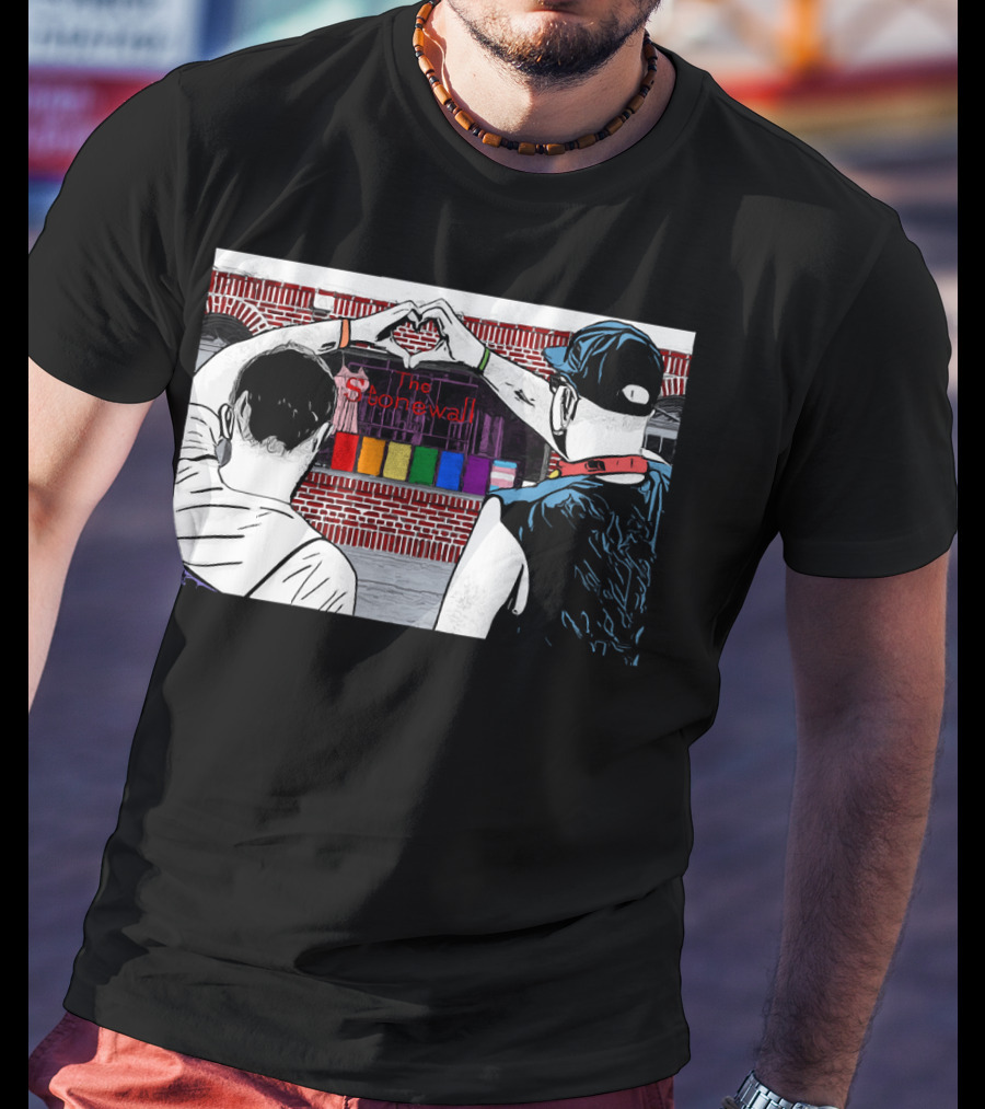 The Stonewall Pride Rainbow T-Shirt