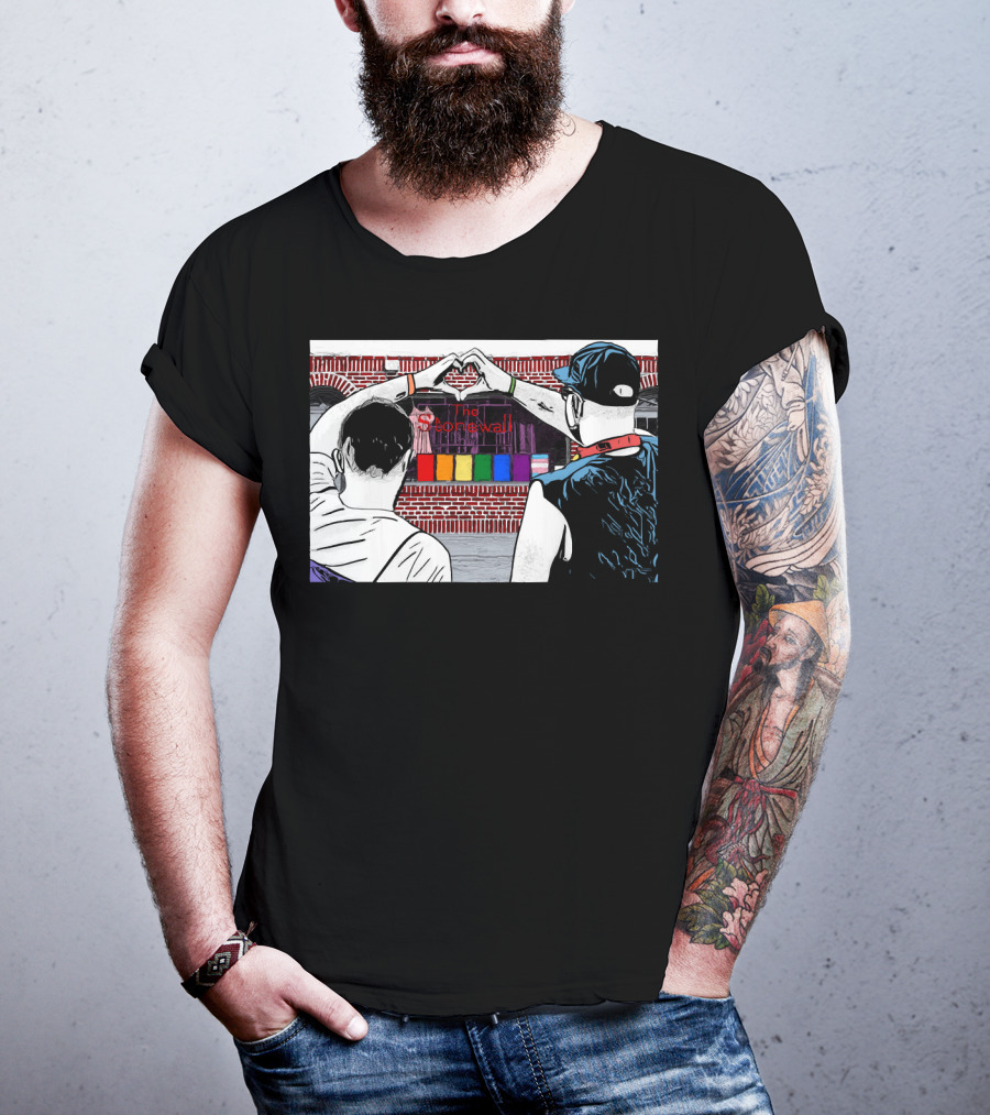 The Stonewall Pride Rainbow T-Shirt