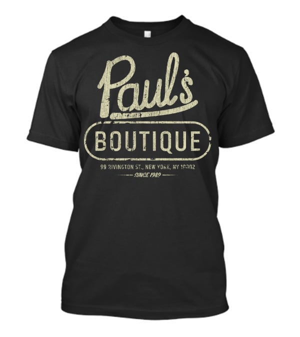 Paul's Boutique 99 Rivington St New York Since 1980 T-Shirt