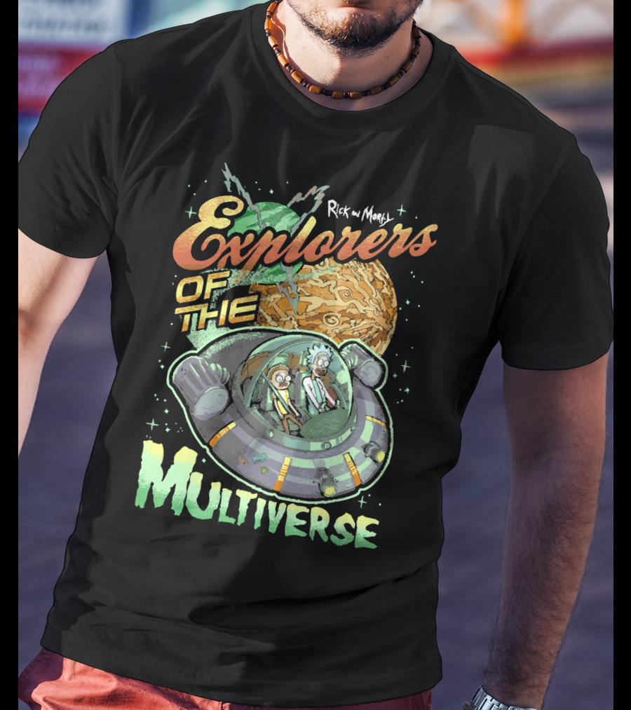 Rick And Morty Explorers Of The Multiverse T-Shirt