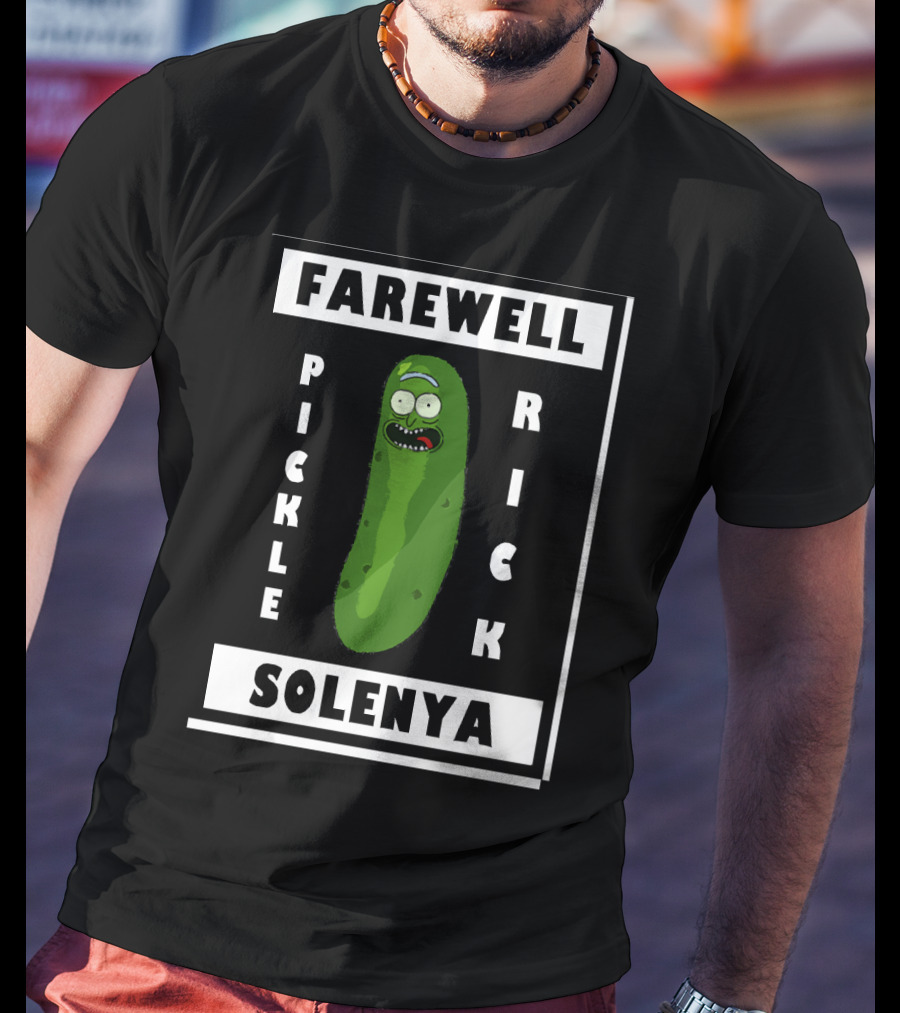 Farewell Pickle Rick Solenya T-Shirt