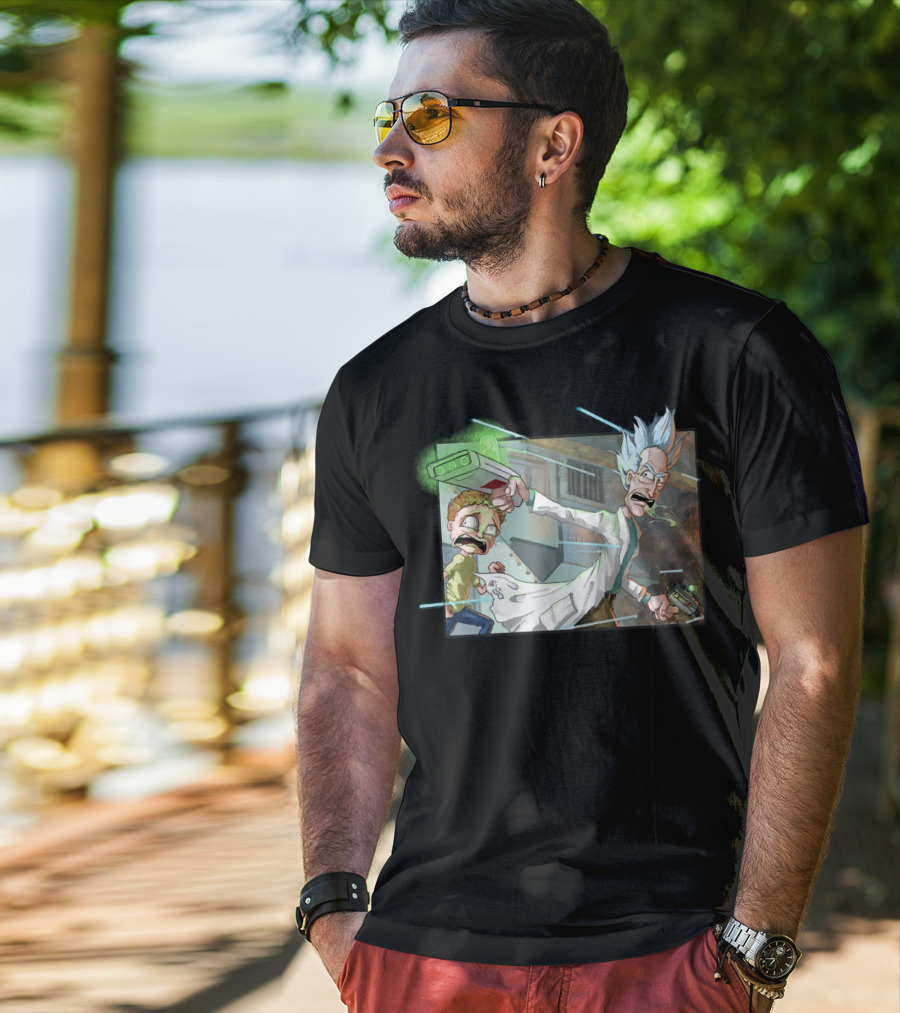Rick And Morty Portal Escape Adventure T-Shirt
