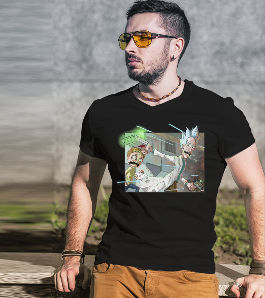 Rick And Morty Portal Escape Adventure T-Shirt
