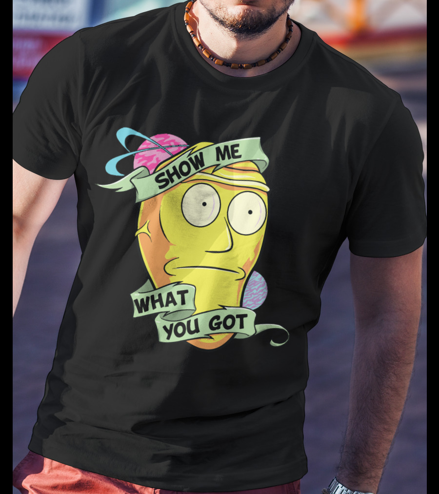 Show Me What You Got Head With Planets T-Shirt