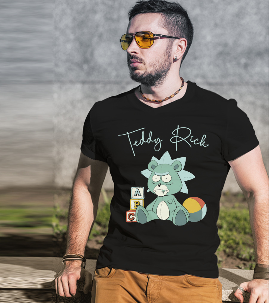 Teddy Rick ABC Blocks And Multicolor Ball T-Shirt
