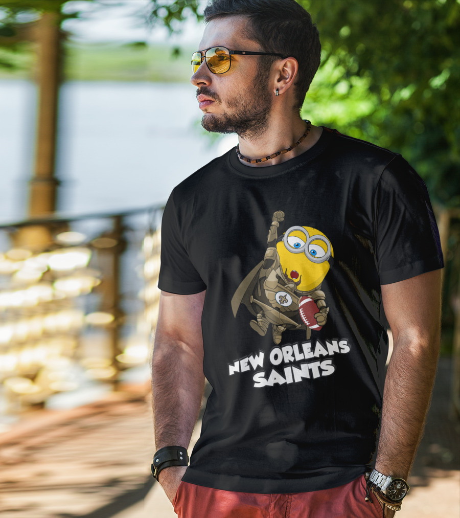 New Orleans Saints Minion Football Hero T-Shirt